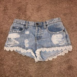 Carmar denim shorts